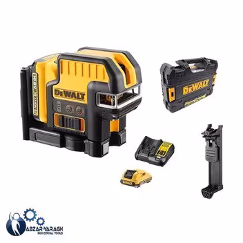 تراز لیزری شارژی 5 نقطه دو خط دیوالت DCE0825D1R - ابزار یراق