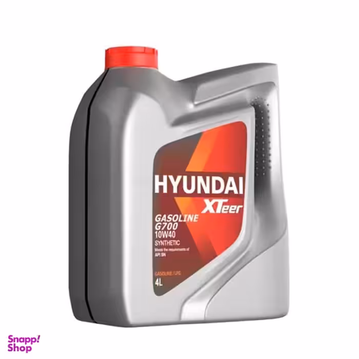 روغن موتور هیوندای اکستیر مدل SAE 10W40 SN حجم 4 لیتر