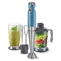 گوشتکوب برقی و غذاساز چهار کاره و 1200 وات سنکور مدل SHB 5602BL

