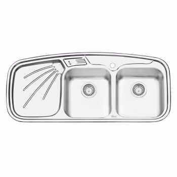 سینک  نیمه فانتزی  توکار ایلیا استیل مدل 4013