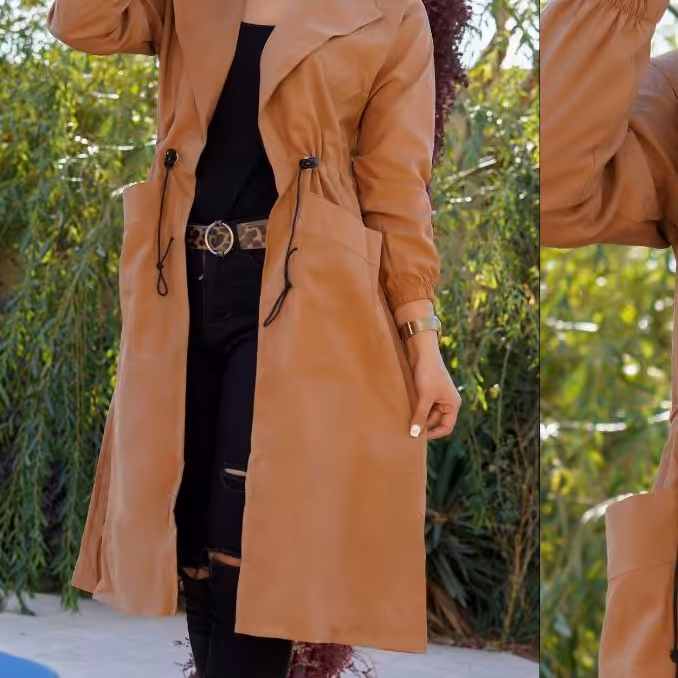 مانتو یقه انگلیسی                                  