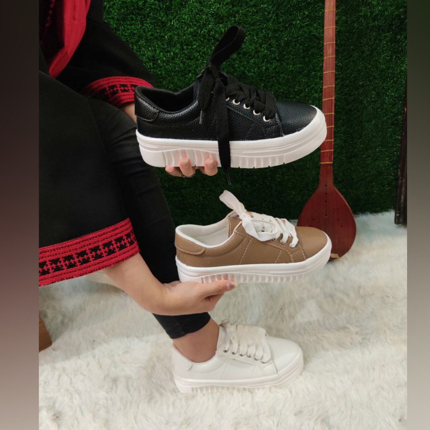 کتونی قالب استاندارد کتونی اسپرت کتونی زنانه دخترانه کتونی جنس شرانک کتونی مدرسه کتونی بندی