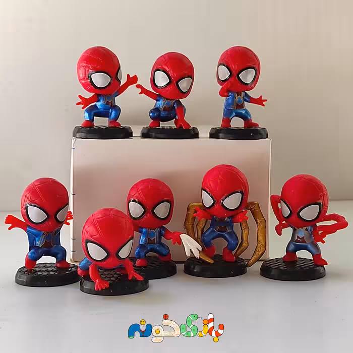 فیگور مردعنکبوتی کوچک 8حالته کیفیت عالی 