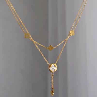 گردنبند ونکلیف 2 ردیفه