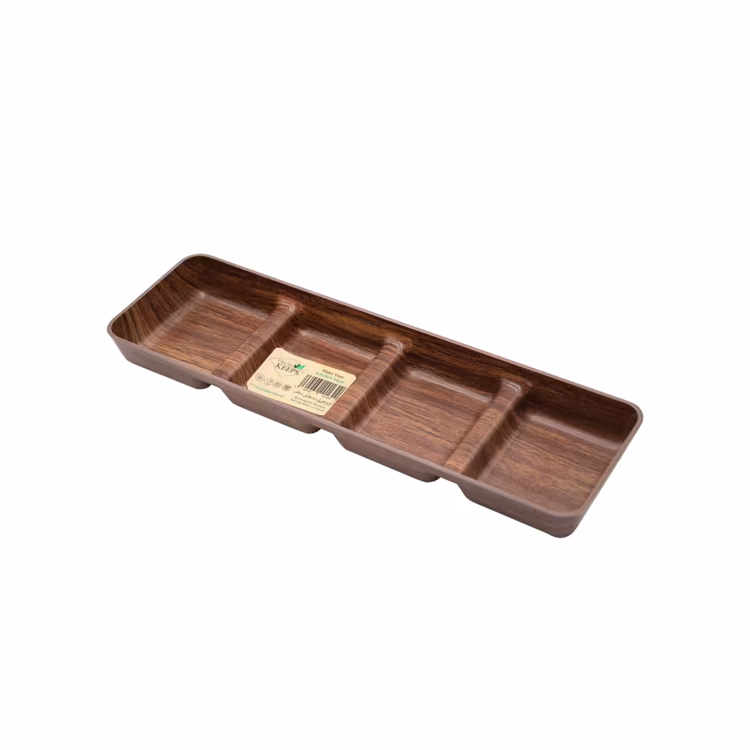 اردوخوري مستطيلي 4 خانه مدل FRESH KEEPS 60025 | خانه سام