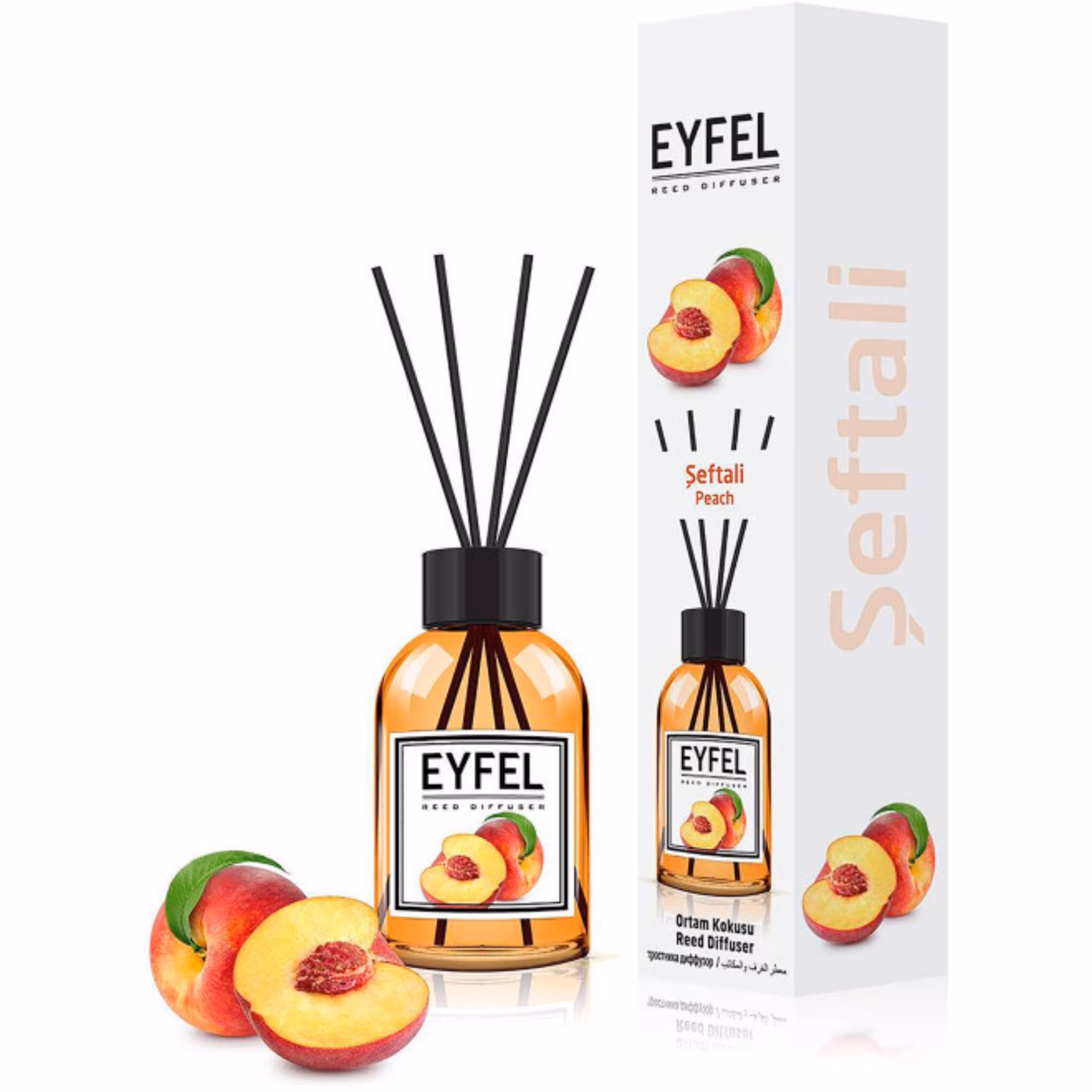 خوشبوکننده هوا ایفل eyfel با رایحه هلو peach حجم 110 میلی لیتر محصول ترکیه