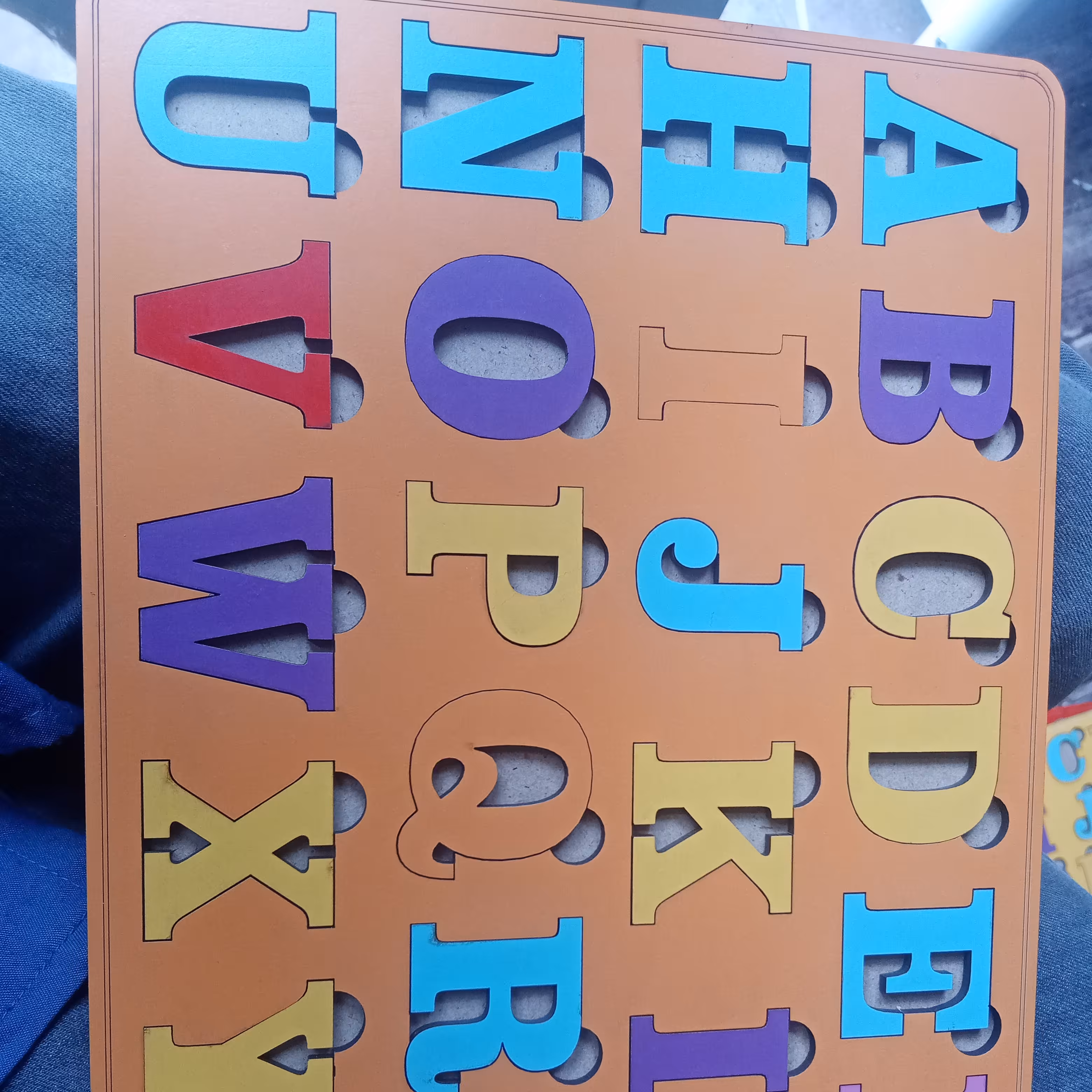 پازل حروف انگلیسی 