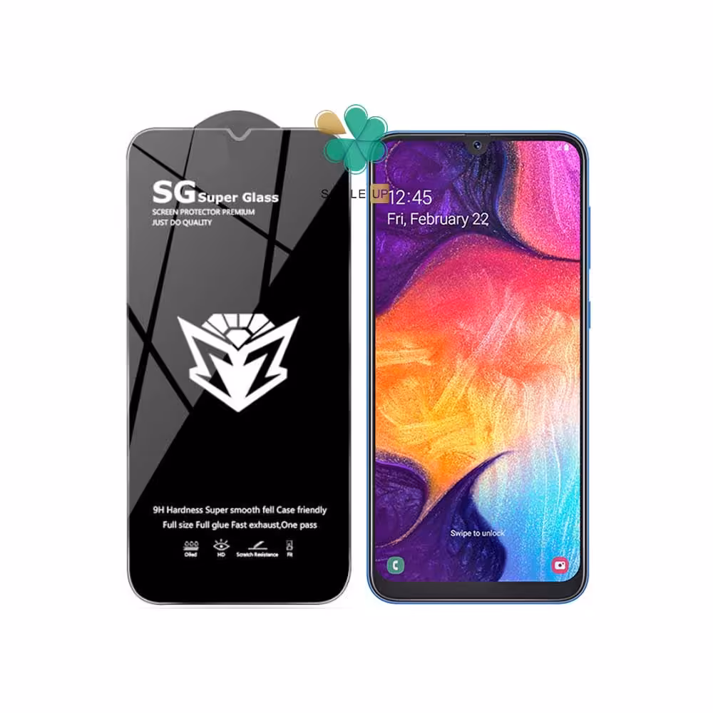 گلس محافظ صفحه گوشی سامسونگ Samsung Galaxy A50 مدل SG Super