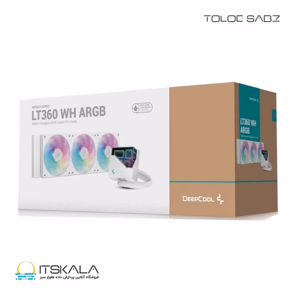 قیمت و خرید خنک کننده پردازنده Deepcool مدل LT360 WH ARGB | ITSKALA
