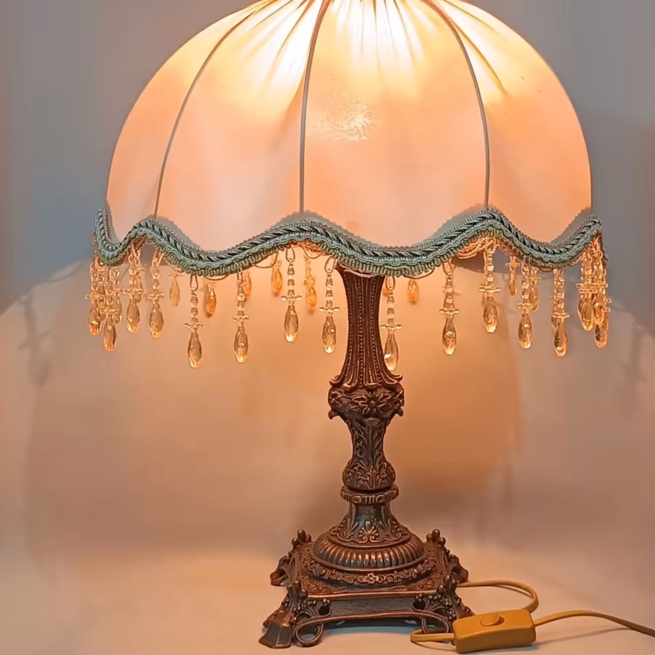 آباژور برنزی طرح بوته 