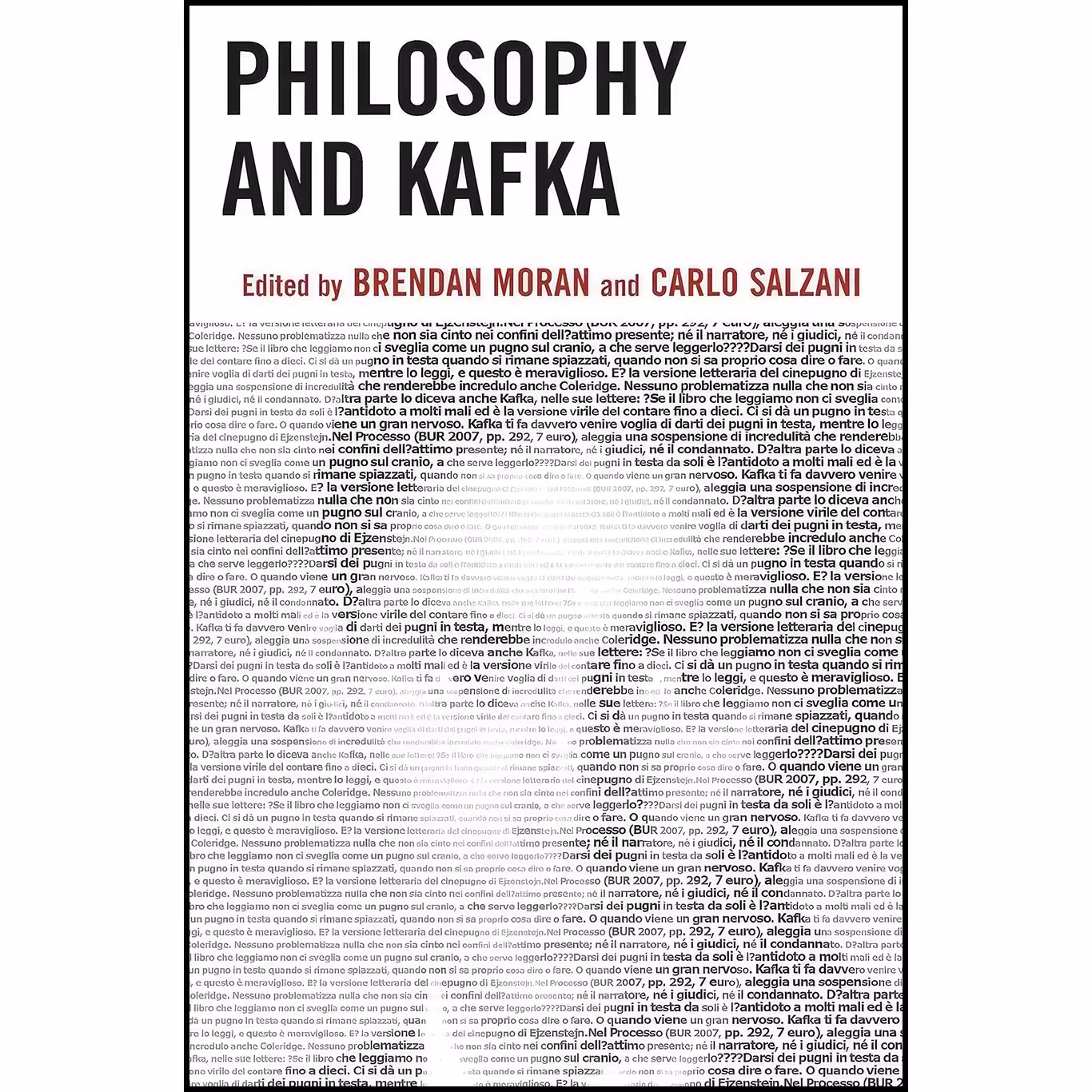کتاب زبان اصلی Philosophy and Kafka انتشارات Lexington Books