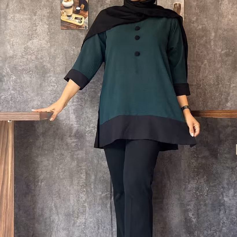 تونیک ابروبادی مزون دوز به سفارش شما 
در سایز و قد دلخواه 
تا سایز بینهایت