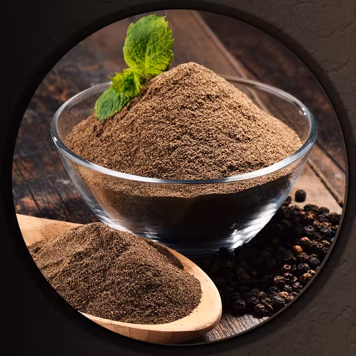 پودر فلفل سیاه اعلا خالص 100 گرمی