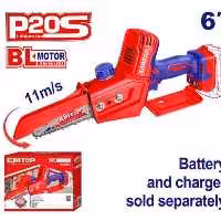 اره زنجیری شارژی براش لس 20 ولت ایمتاپ EMTOP مدل ELGA2068