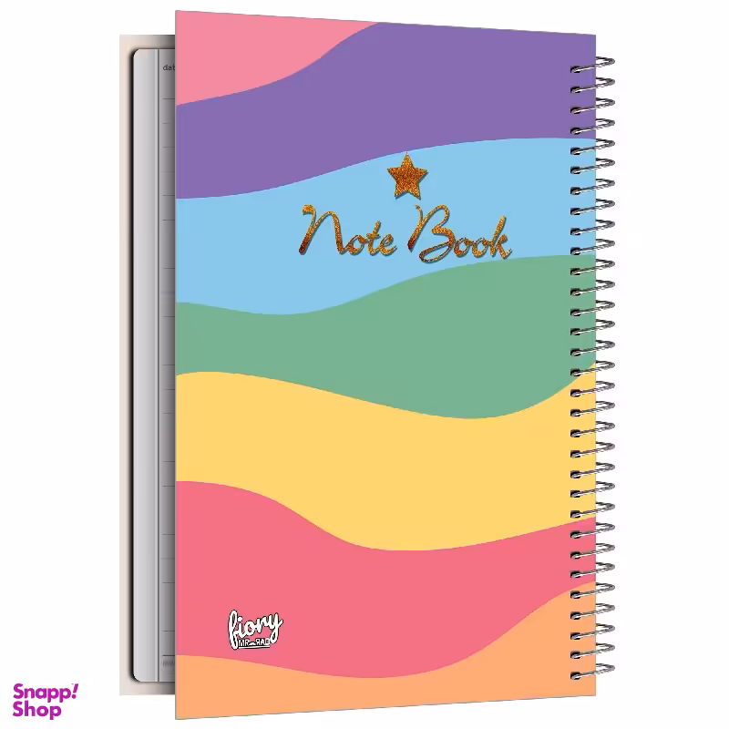 دفتر مشق 100 برگ مستر راد طرح پاستل