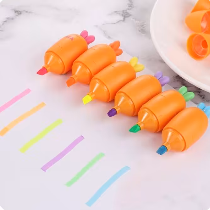 ماژیک هایلایتر هویج نارنجی