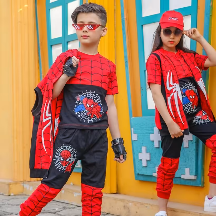 سه تیکه پسرانه اسپایدر