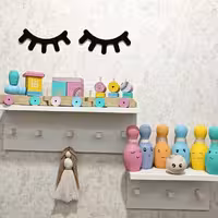 قطار  چوبی کودک مناسب سیسمونی