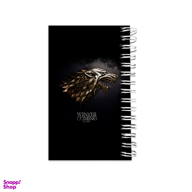 دفترچه یادداشت مدل to do list طرح game of thrones کد 1817568