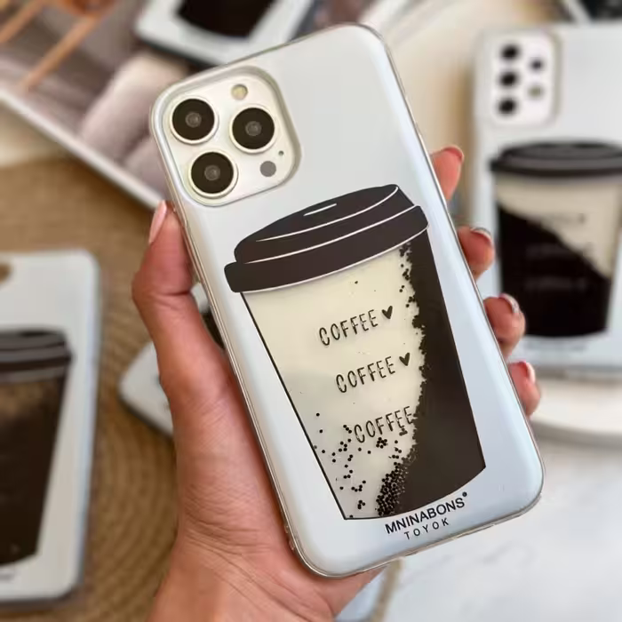 قاب cup of coffe آکواریومی برای سامسونگ شیائومی و آیفون