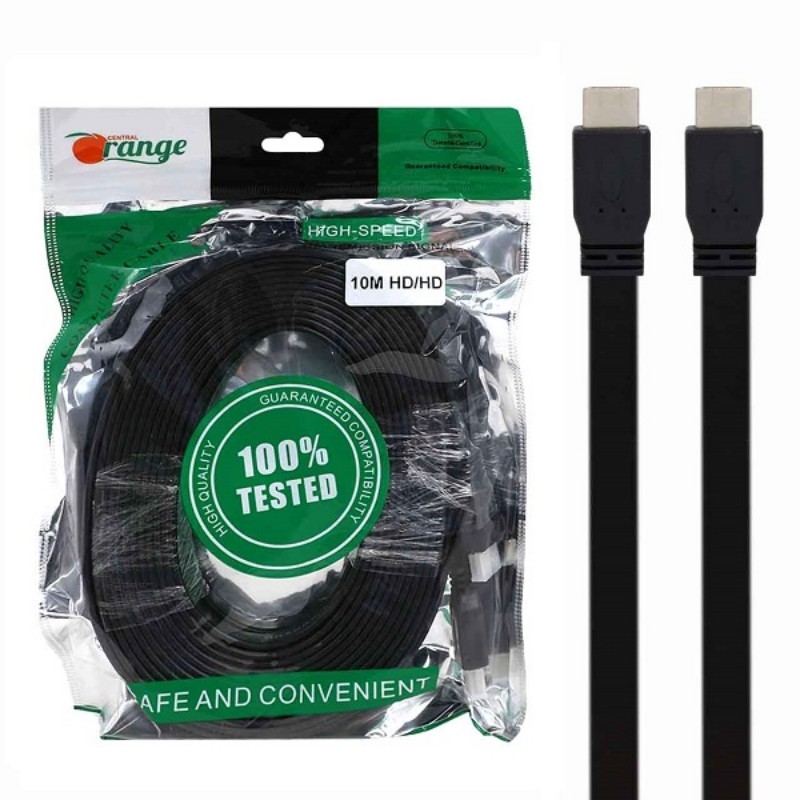 کابل Orange HDMI فلت 10 متریکیفیت بالا
