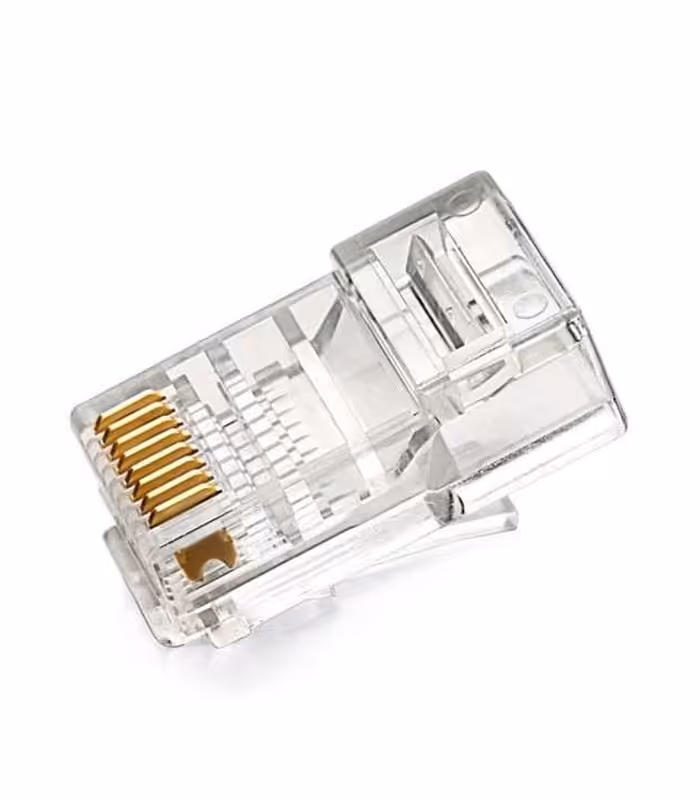 کانکتور CAT6 ای ام پی مدل AMP-110 بسته 100 عددی