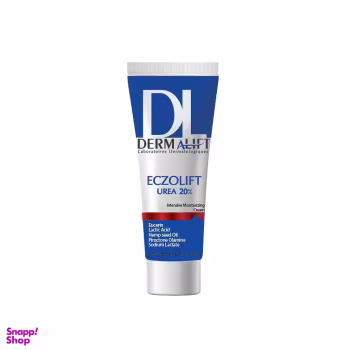 کرم مرطوب کننده درمالیفت (Dermalift) مدل ECZOLIFT UREA 20% حجم 40 میلی‌لیتر
