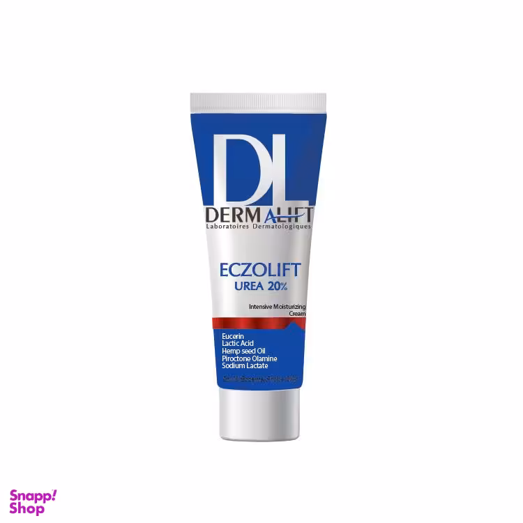 کرم مرطوب کننده درمالیفت (Dermalift) مدل ECZOLIFT UREA 20% حجم 40 میلی‌لیتر