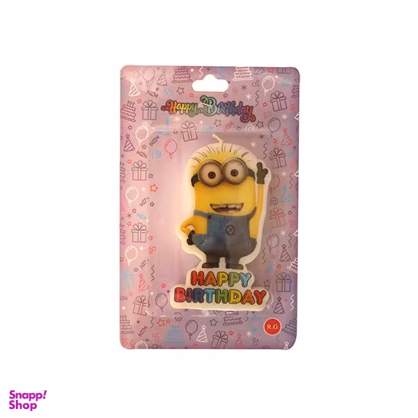 شمع تولد طرح مینیون کد 689