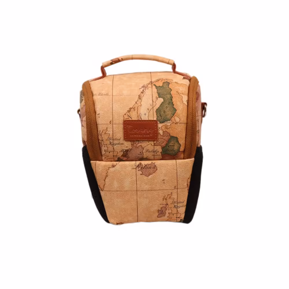 کیف دوربین عکاسی پوزه ای ترنگ سایز L دیجی ورد (نقش جهان)