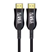 کابل HDMI 4K ورژن 2.0 فیبر نوری کی نت پلاس مدل KP-CHAOC700 طول 70 متر