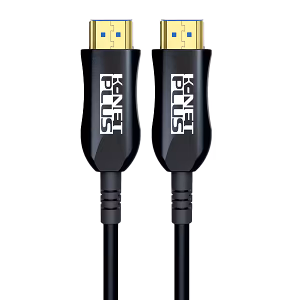 کابل HDMI 4K ورژن 2.0 فیبر نوری کی نت پلاس مدل KP-CHAOC700 طول 70 متر