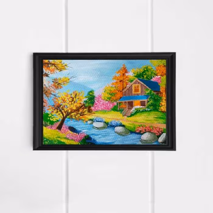 نقاشی تکنیک گواش سفارش انواع نقاشی های فانتزی تکنیک گواش و اکریلیک