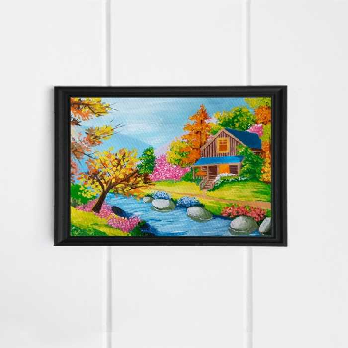 نقاشی تکنیک گواش سفارش انواع نقاشی های فانتزی تکنیک گواش و اکریلیک