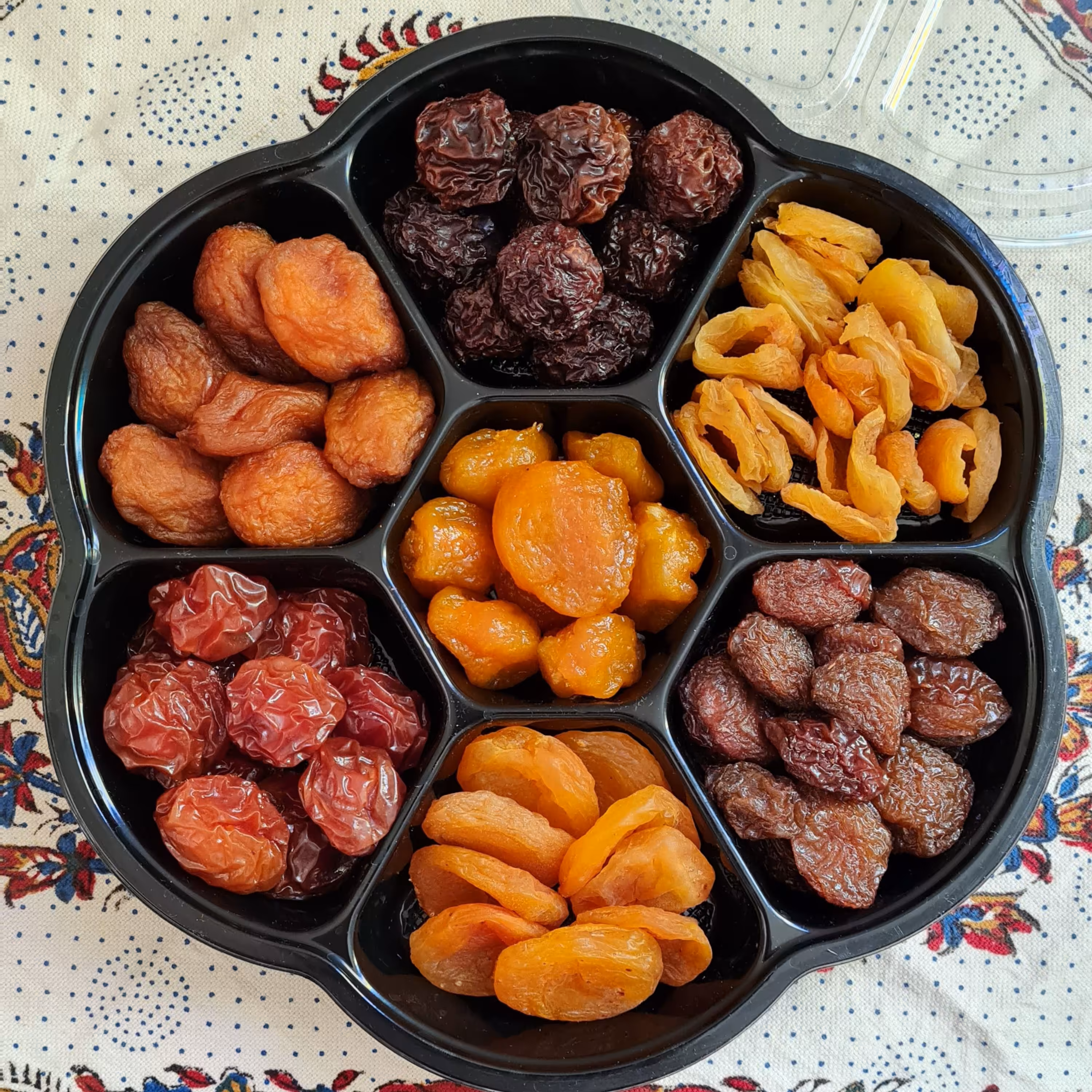 پک پذیرایی خشکبار آلو و برگه و قیسی