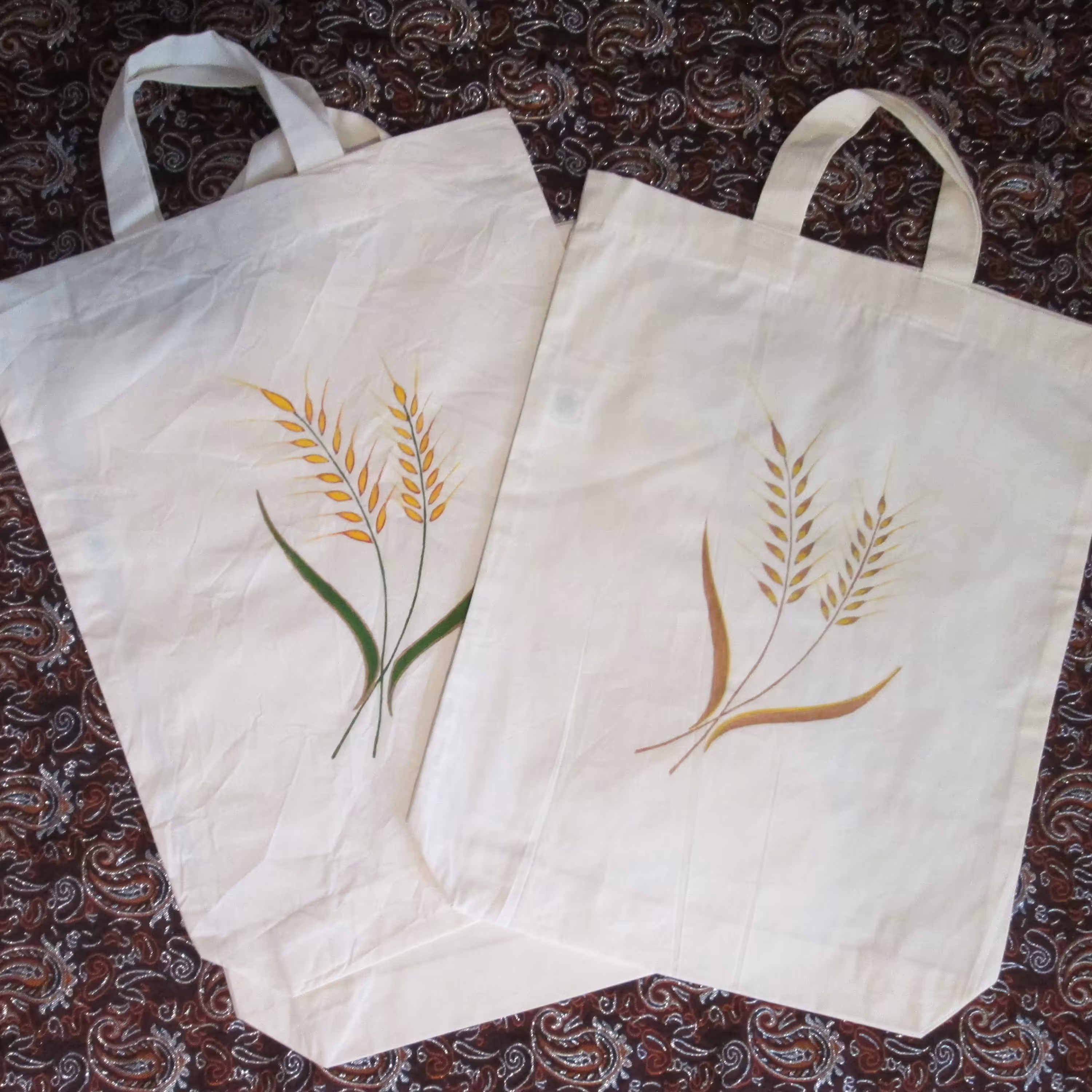 ساک خرید نان طرح گندم