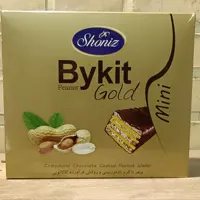 مینی بایکیت ویفر بادام زمینی  500 گرمی آجیل و خشکبار مهران 