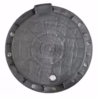 دریچه فاضلاب 20 سانتی لولا دار پلیمری