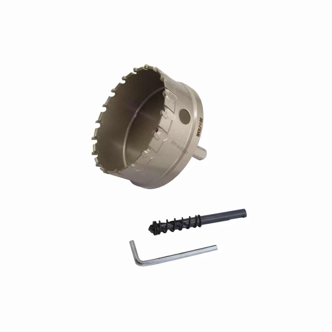 مته گردبر استیل و ام دی اف ( MDF ) سایز 80 ولف WOLF