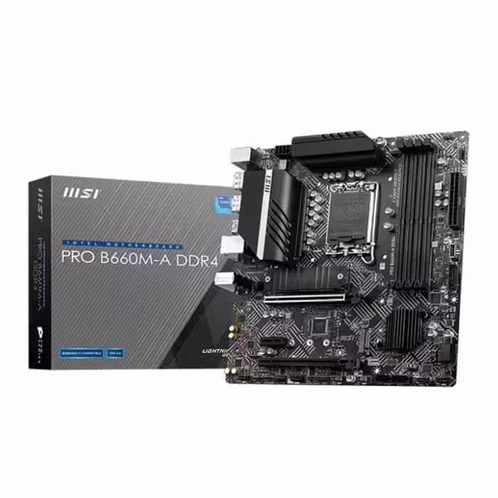مادربرد ام اس آی مدل PRO B660M-A DDR4 سوکت 1700