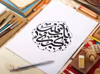 وکتور تایپوگرافی حضرت زینب (س) | گرافیک با طعم تربچه