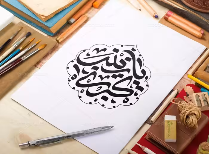 وکتور تایپوگرافی حضرت زینب (س) | گرافیک با طعم تربچه