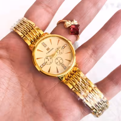 ست ساعت زنانه کالکشن بهمراه انگشتر