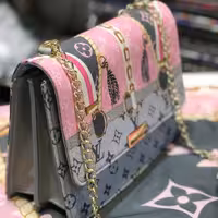 ست روسری نخی  درجه 1و کیف (برند مونتلا)