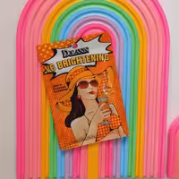 ماسک ورقه ای ضدلک ویتامین سی طرح دختر نارنجی