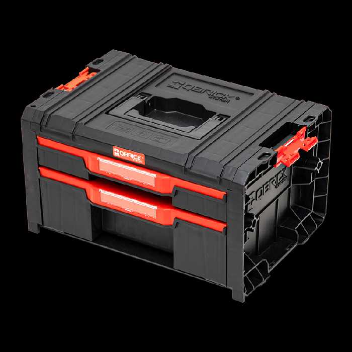 جعبه ابزار کشویی کیوبریک QS ONE DRAWER 2 TOOLBOX 2.0