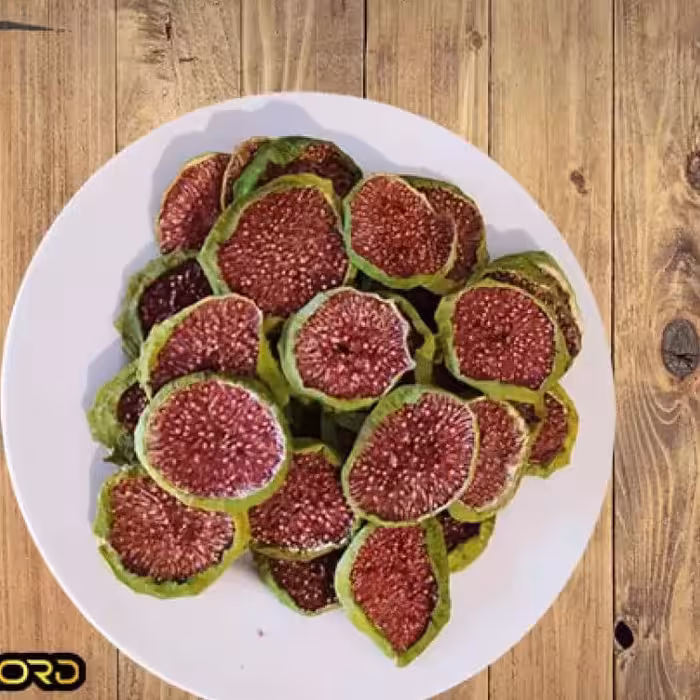 انجیر سبز اسلایس درجه یک 500 گرمی 