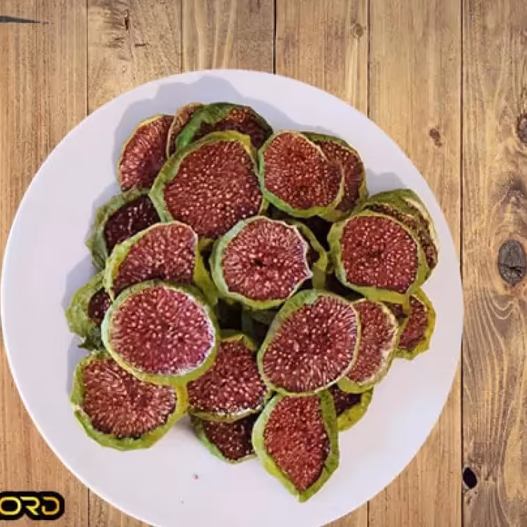 انجیر سبز اسلایس درجه یک 500 گرمی 