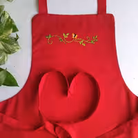 پیشبند آشپزخانه گلدوزی شده ضدآب