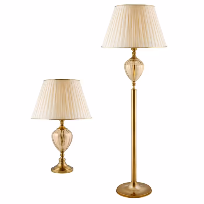 ست آباژورایستاده و رومیزی اصفیان طرح آلیس مدل MRK19 مجموعه 2 عددی